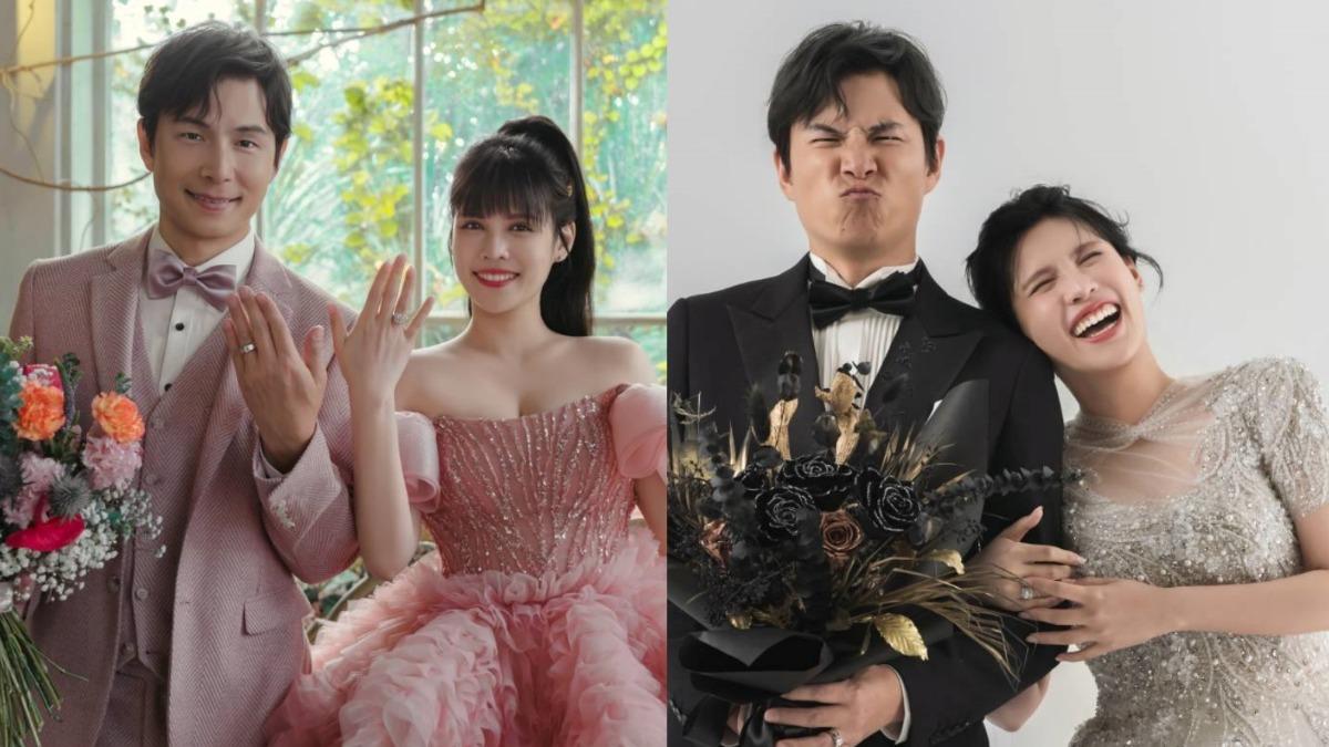 孫協志和夏宇童今舉辦婚宴。（圖／翻攝夏宇童臉書）