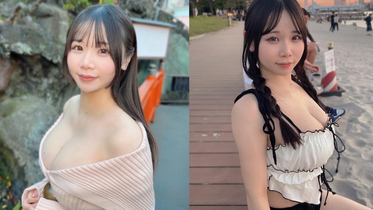 戀川小桃最大賣點就是傲人胸圍。（圖／翻攝自戀川小桃IG）