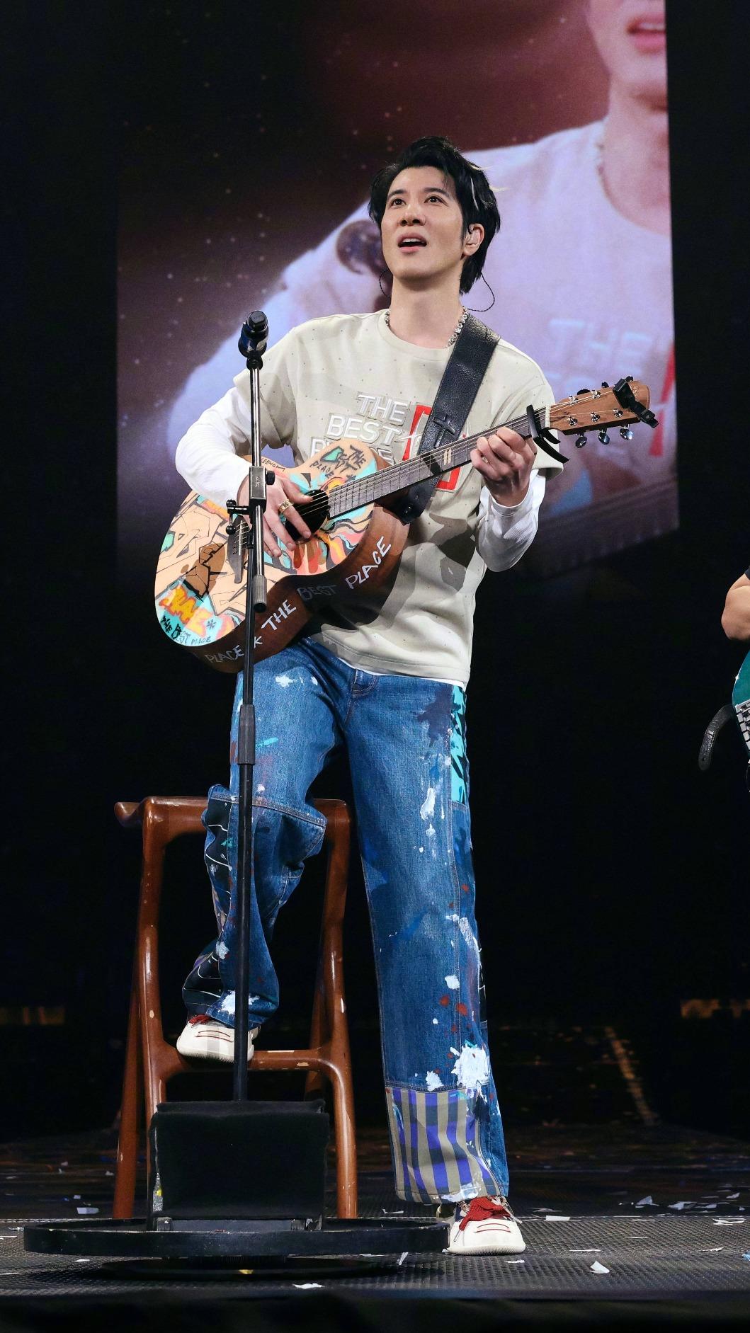 王力宏全心投入音樂工作,對於感情走隨緣派。(圖/翻攝自王力宏微博)