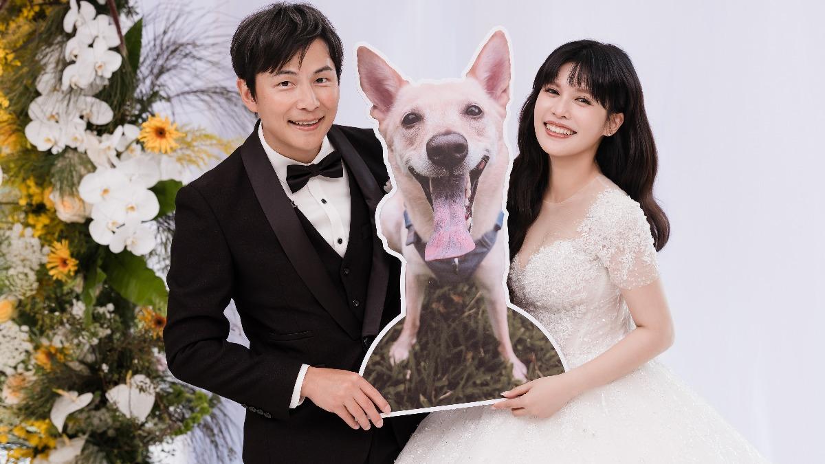 夏宇童「絕美婚紗」甜嫁孫協志　婚禮前一天出大包驚險狀況曝