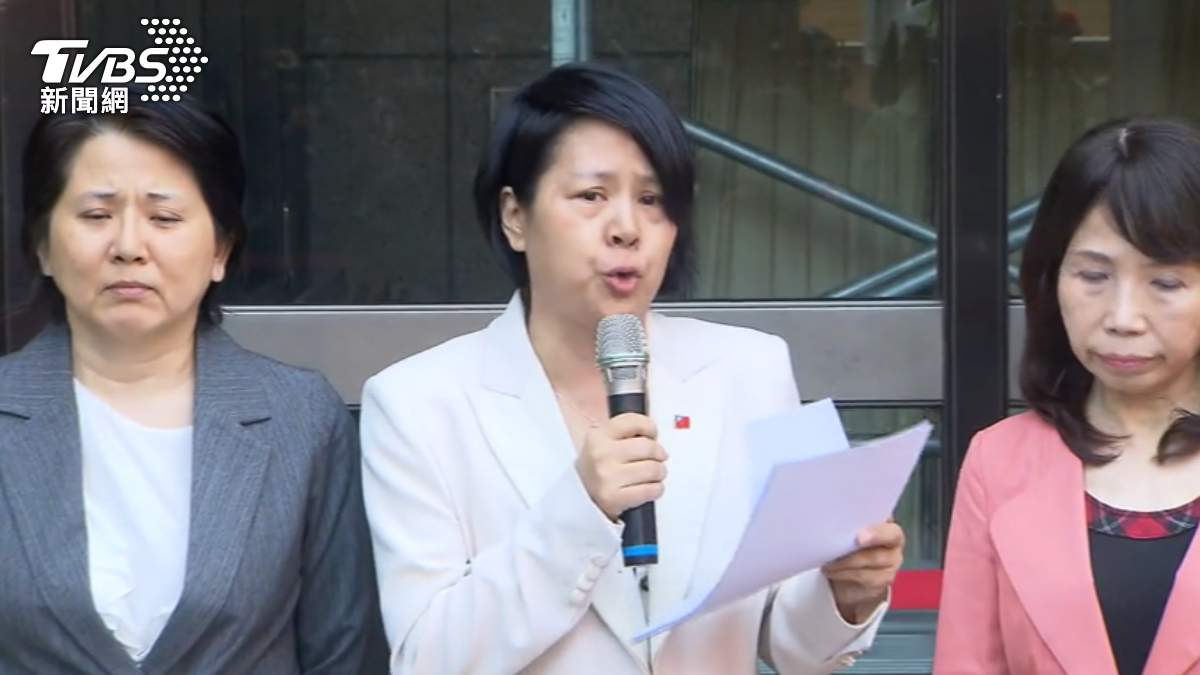 李貞秀出示海基會認證文件反擊,痛批陸委會政治抹黑。(圖/TVBS)