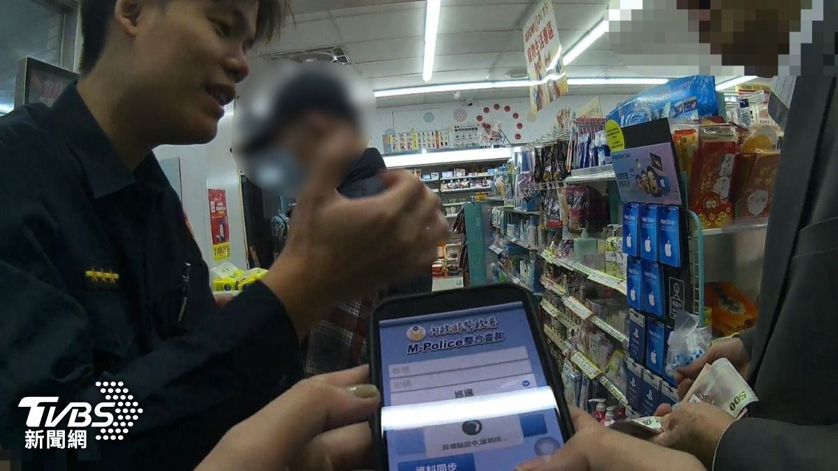 警方到場發現又是林翁。（圖／TVBS）