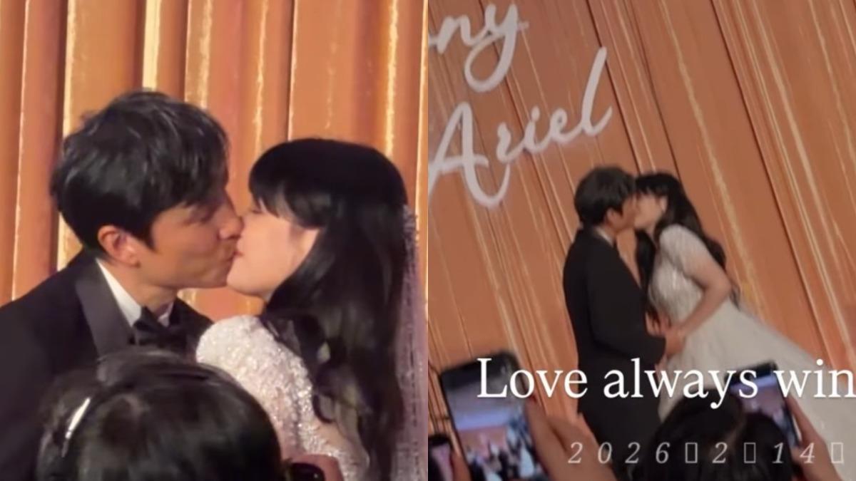 孫協志深情擁吻夏宇童!落淚告白:謝謝妳出現在我生命 「互訂終生」感人誓言曝