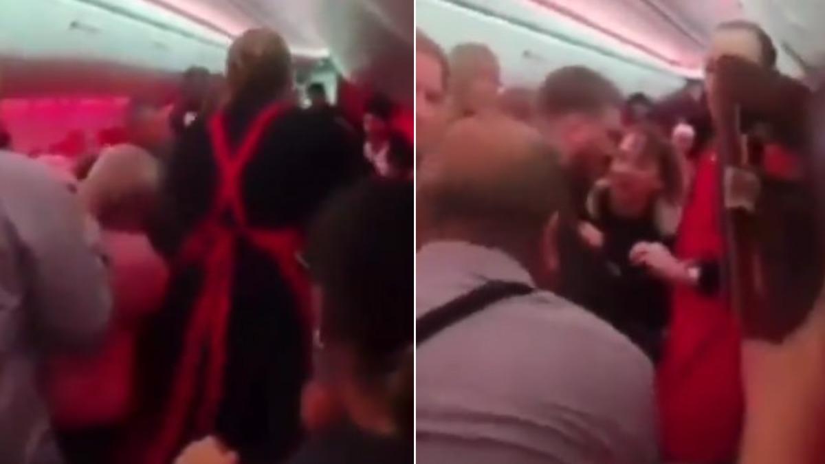 英廉航Jet2高空大亂鬥!乘客「走道互毆」濺血 緊急改降