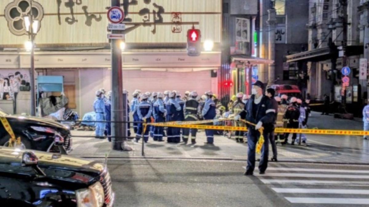 快訊/大阪道頓堀砍人男嫌落網!疑熟人所為 目擊者:白襯衫全染紅