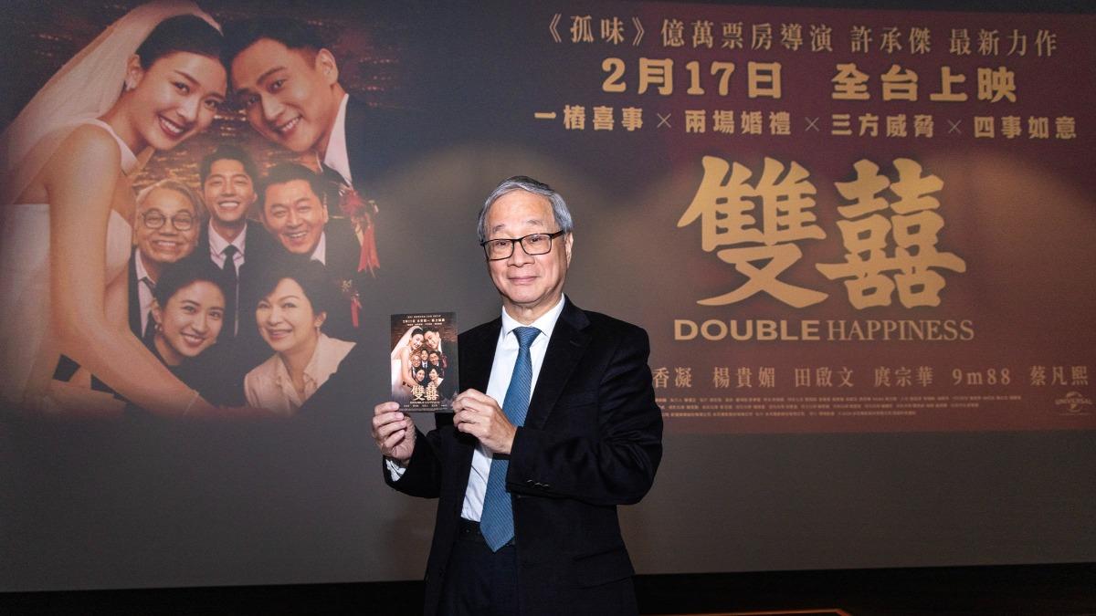 文化部長李遠力挺國片,近期上映的每一部都去看。(圖/文化部提供)