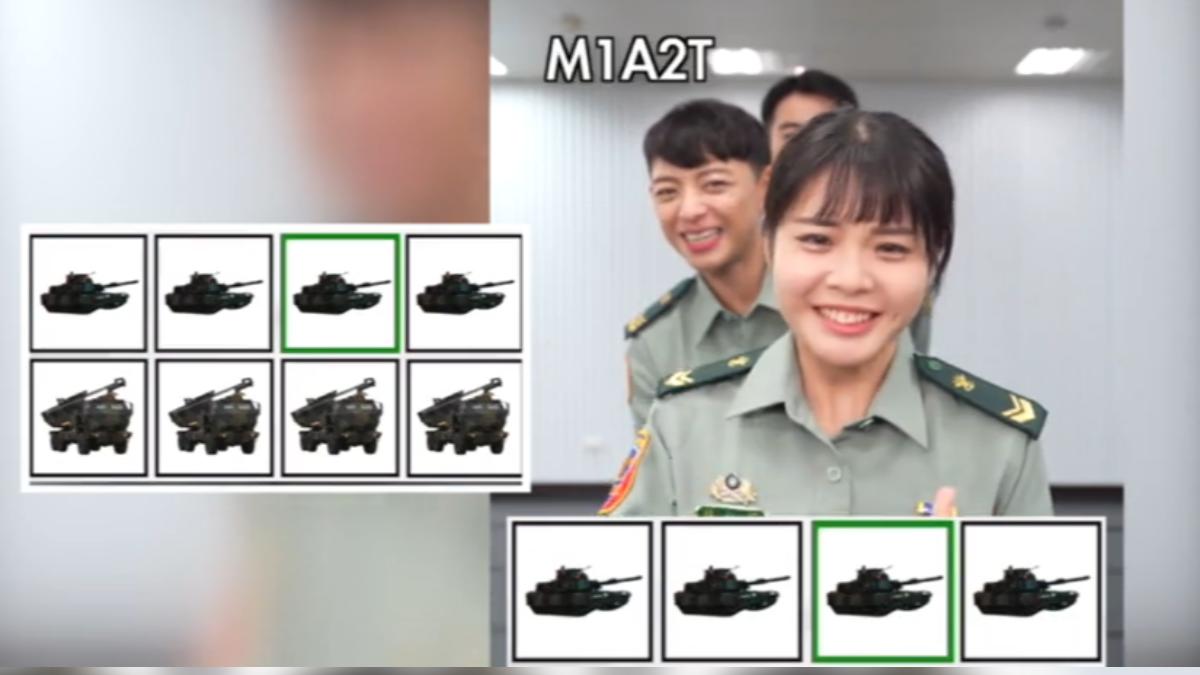 國防部藝工隊拍攝軍武識別節奏挑戰,影片上架兩天破千讚。(圖/軍聞社)