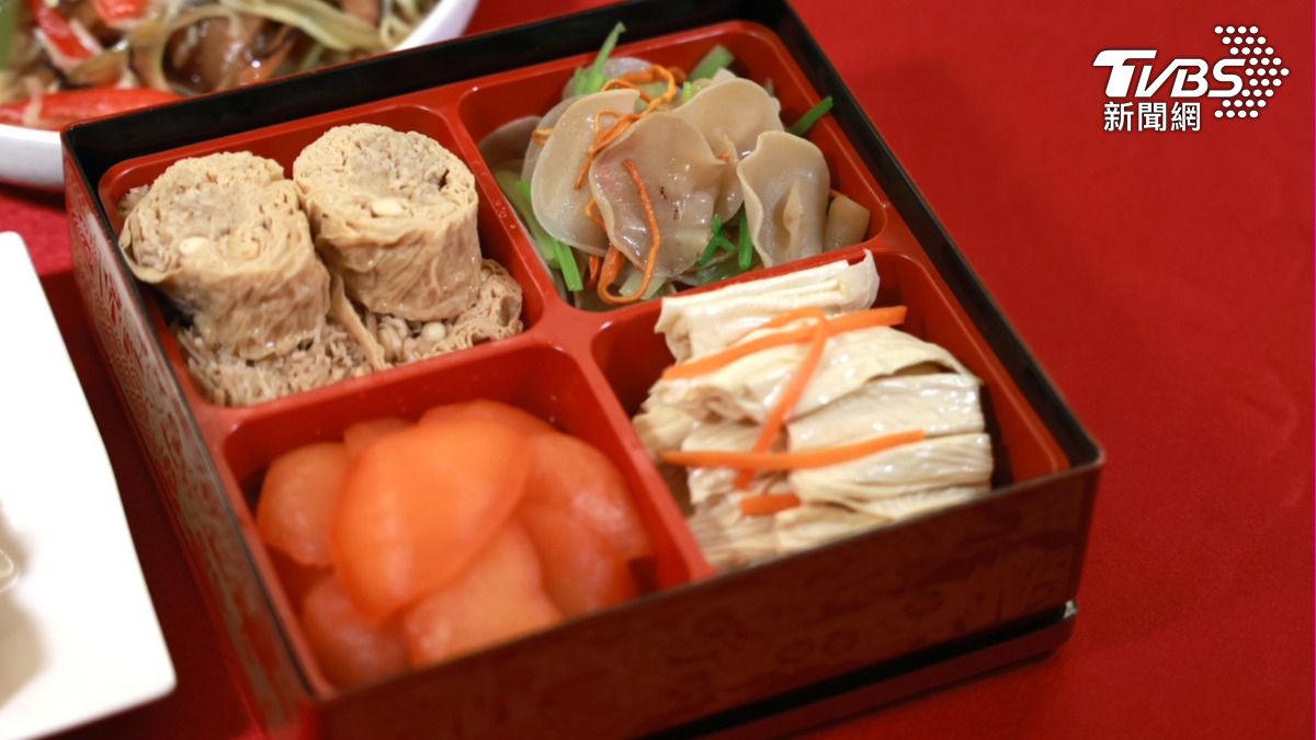 「四喜拼盤」融入永續惜食理念。(圖/華子琛攝)