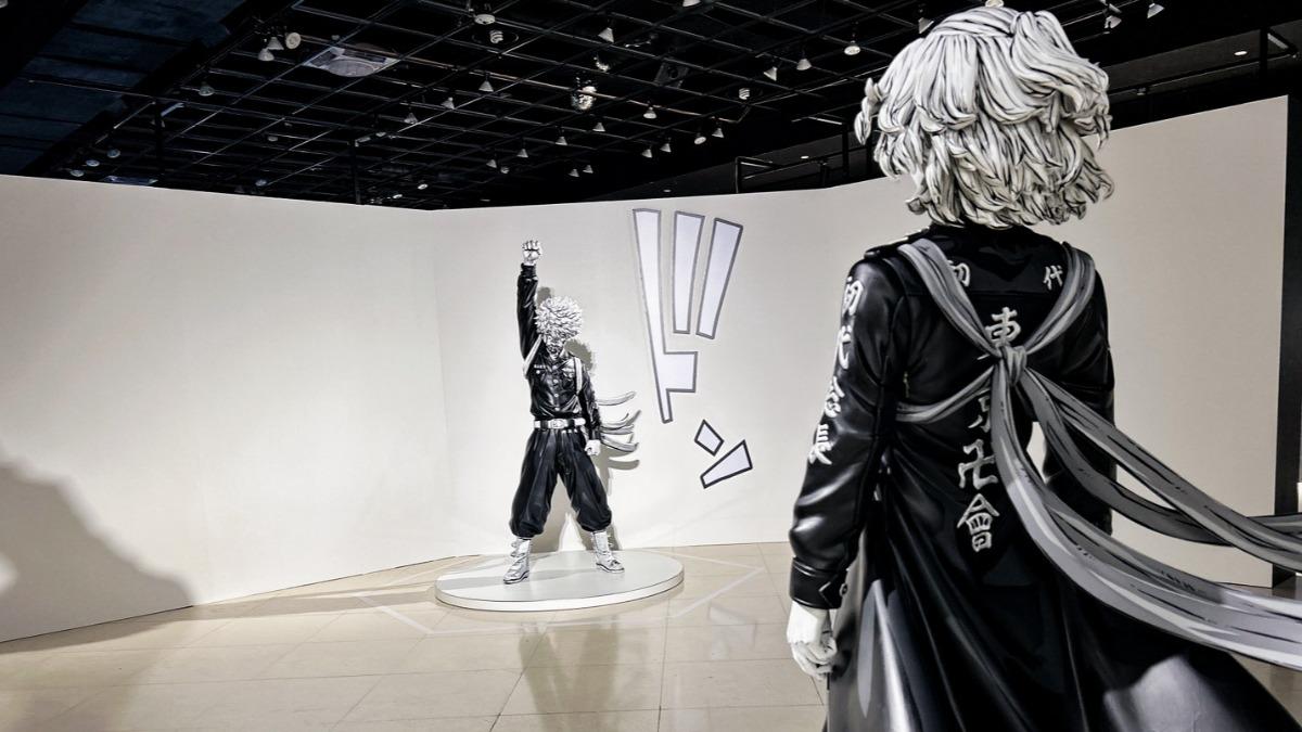 《東京卍復仇者》特展熱血登台。(圖/翻攝自曼迪臉書)