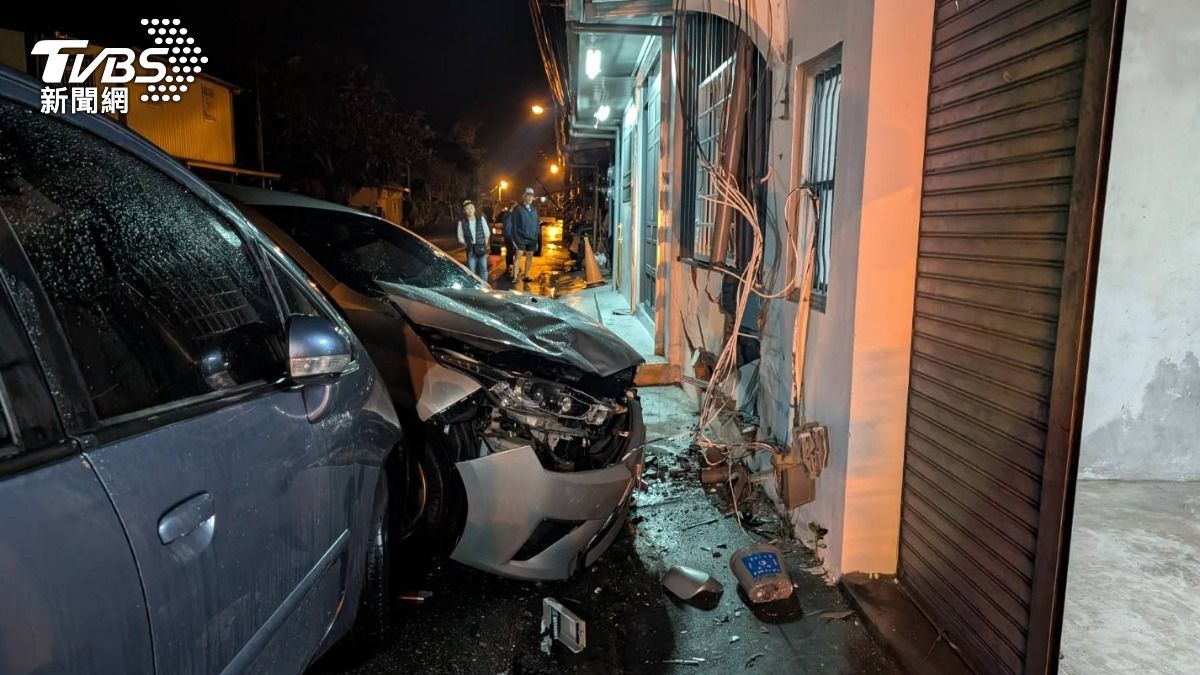 小年夜悲劇!花蓮婦遭撞噴飛50米亡 肇事車又失控衝破民宅