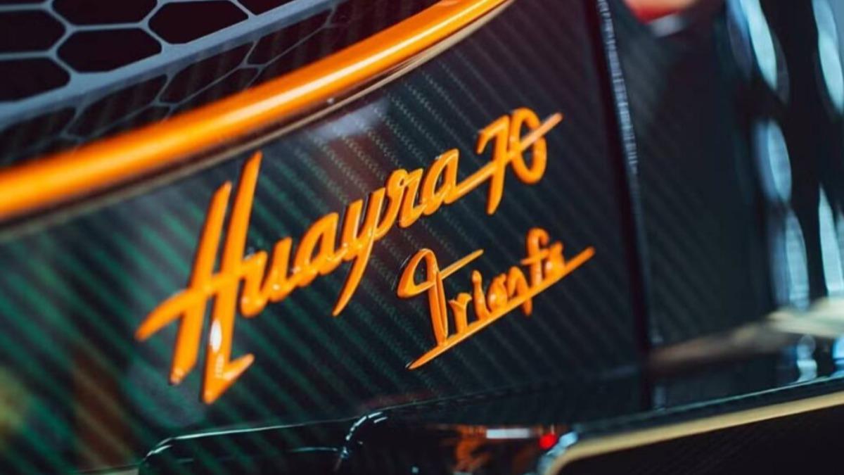 Pagani官方確認Huayra 70 Trionfo全球僅生產三輛,目前僅得知其中一輛為美國車主。(圖/Pagan)