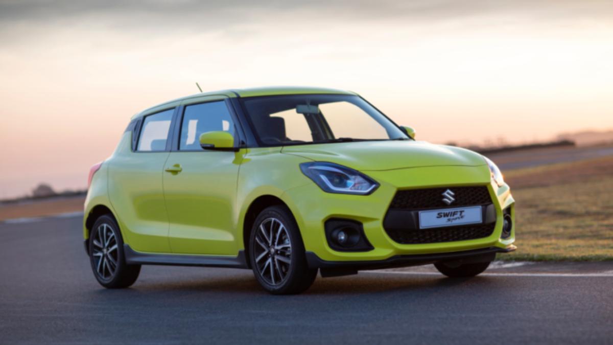 Suzuki Swift Sport利用車頭的進氣格柵與頭燈設計,營造出一種鋒利且精悍的視覺效果。(圖/Suzuki提供)