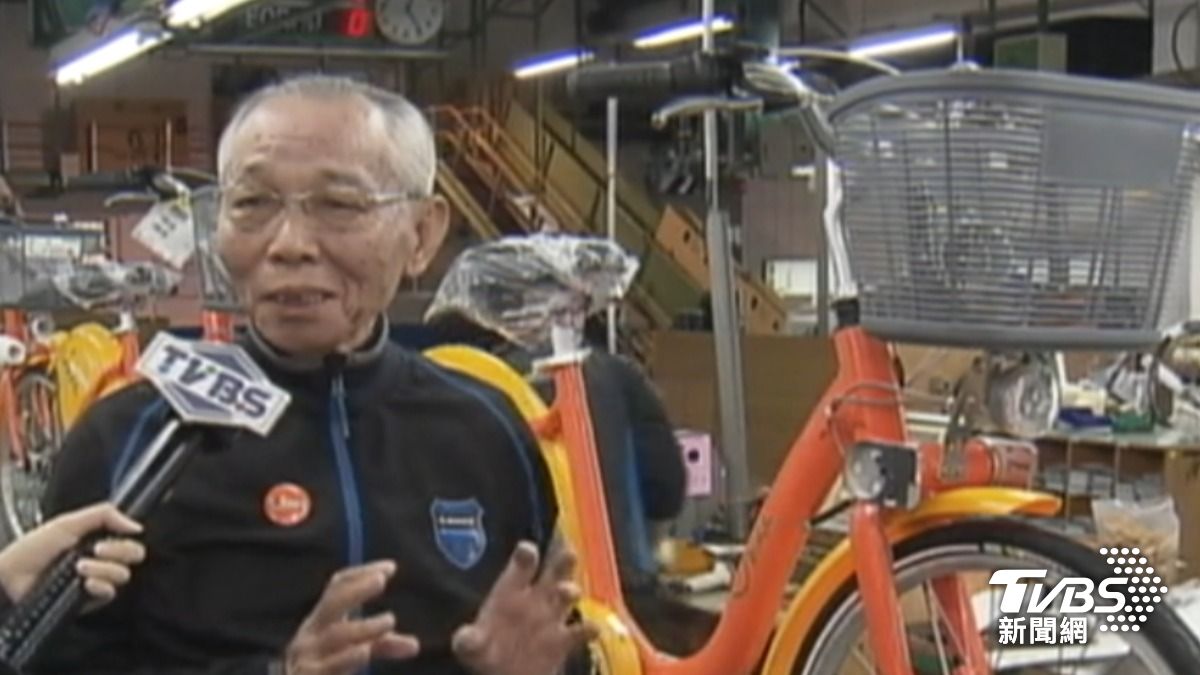「自行車教父」劉金標辭世。(圖/TVBS)