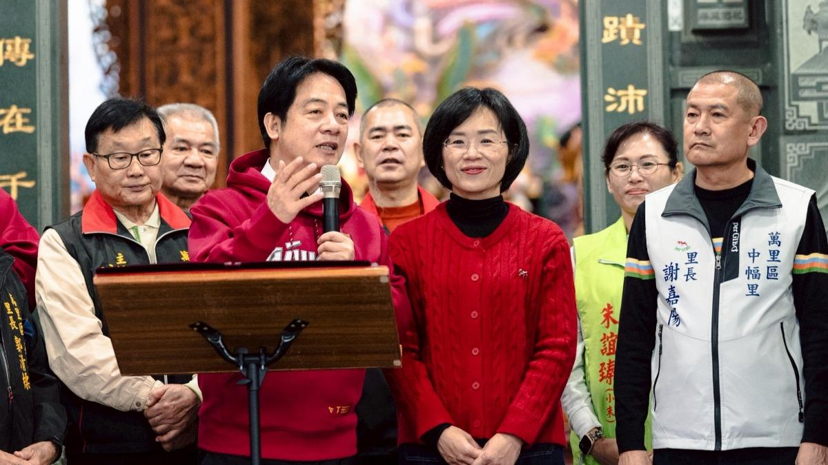 總統賴清德大讚蘇巧慧「讓她當選,新北會更好」。(圖/蘇巧慧辦公室提供)