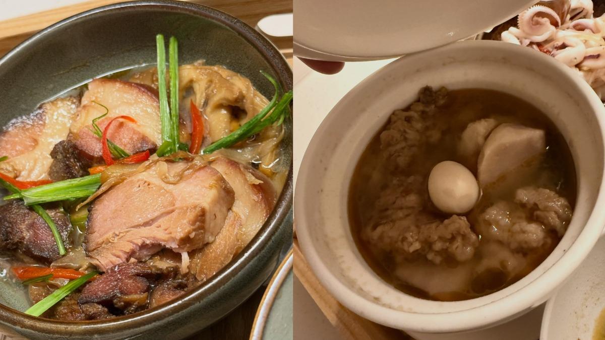鐵牛曬月子中心菜色。(圖/翻攝自鐵牛臉書)