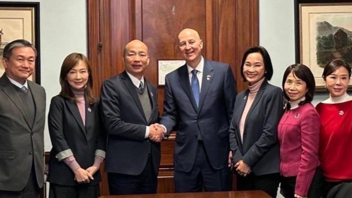 韓國瑜承諾國防預算優先審議 美重量級議員發聲了