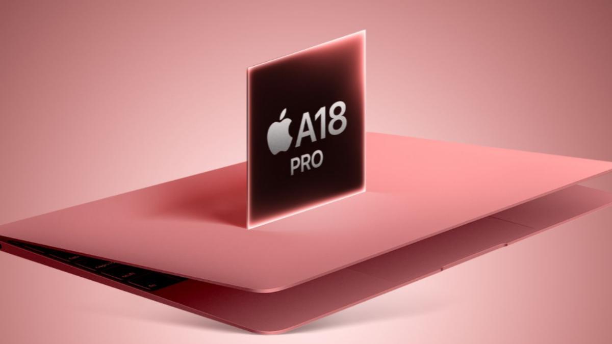 蘋果有望在活動中推出粉紅色搭載A18晶片的新MacBook。(圖/翻攝 MacRumors)