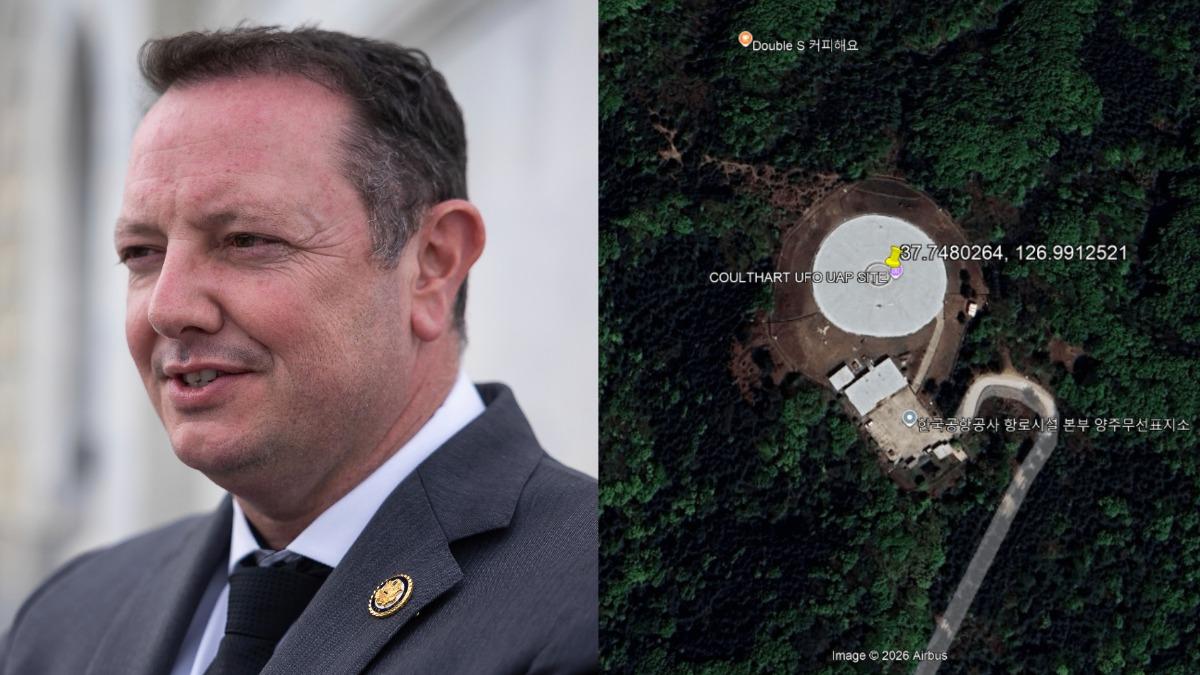 美議員爆料海外特製建築「藏巨型UFO」 網友鎖定韓國