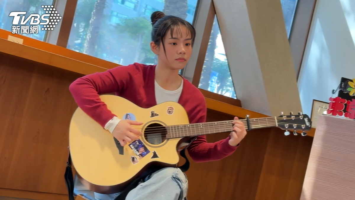 羅晨恩在《陽光女子合唱團》中飾演大子晴，受到關注。（圖／TVBS）