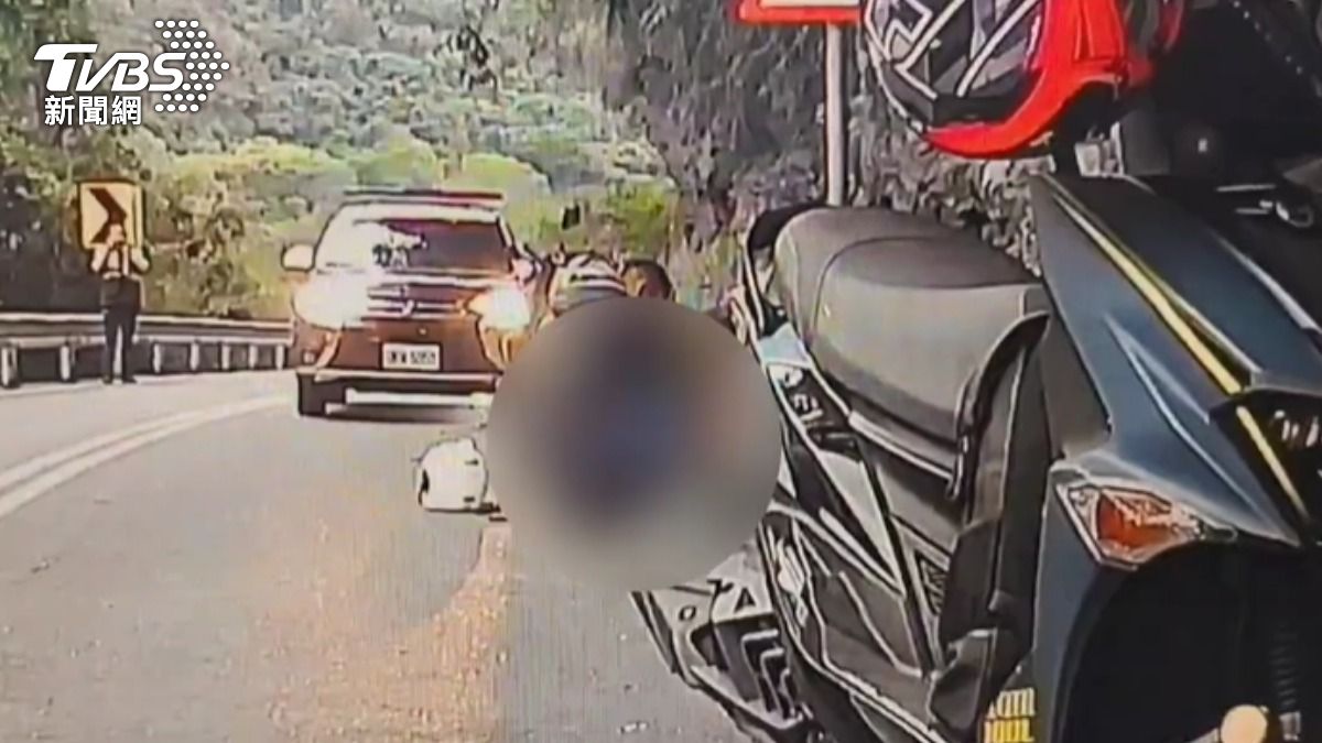 過年車禍-一家4口車禍-中橫公路車禍-春節車禍-長春祠車禍-機車撞山壁-台中媽自摔亡-台中-過年旅遊
