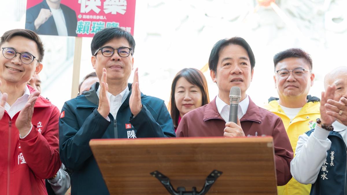 賴清德欽點陳其邁幫中央 藍戰將看穿盤算:防2026逼宮危機