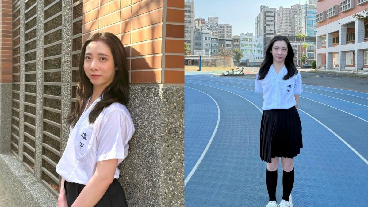 Fumi阿姨「校花級美照」曝光!穿雄中制服回母校 吸破萬人狂讚