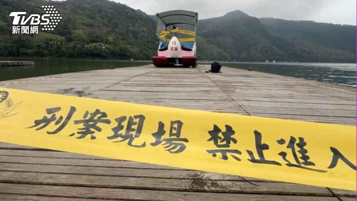 鯉魚潭發生9歲男童溺斃意外。(圖/TVBS)