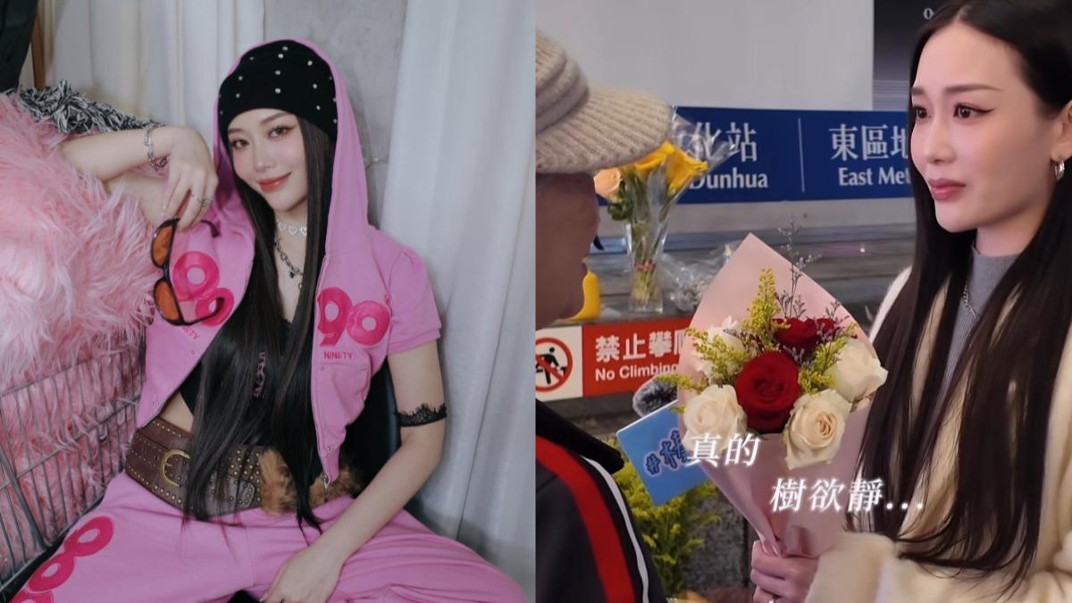 賣花阿姨吐亡父思念!女偶像街訪紅了眼眶:珍惜眼前幸福