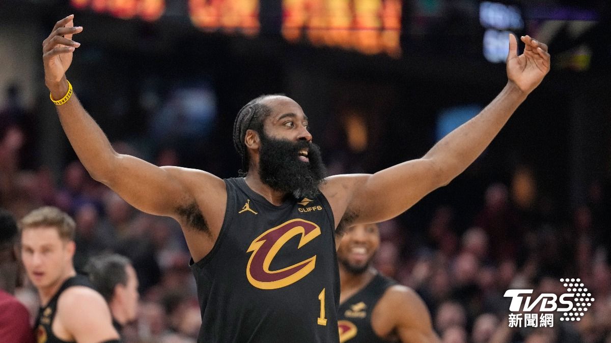 NBA／哈登＋米契爾新雙槍沒輸過　騎士28分差撕籃網收六連勝