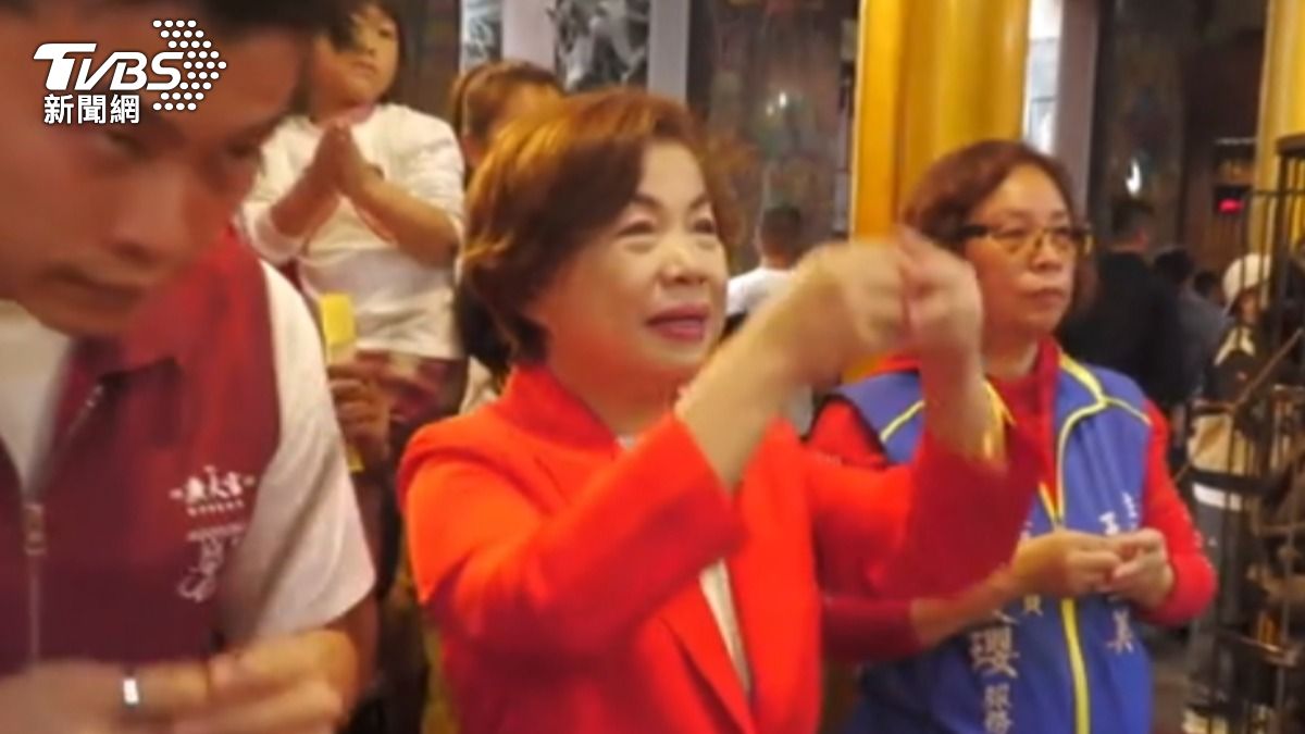 無懼提名時程晚,楊瓊瓔回應協調提議:初選規則不是都已經定了嗎。(圖/TVBS)