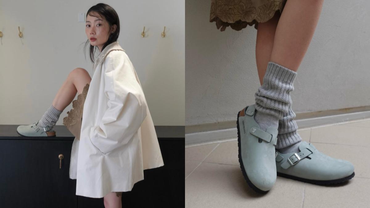 懶人穆勒鞋最大優點就是穿脫快速。(圖/翻攝自IG@birkenstockkr)