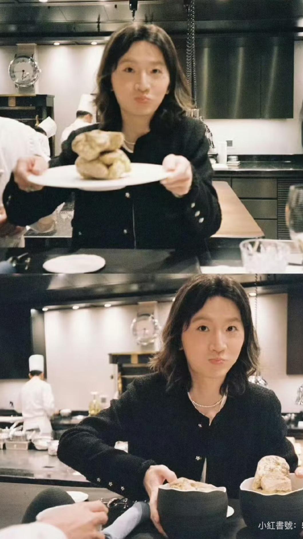 羅昊渾身散發女人味。（圖／翻攝自微博）
