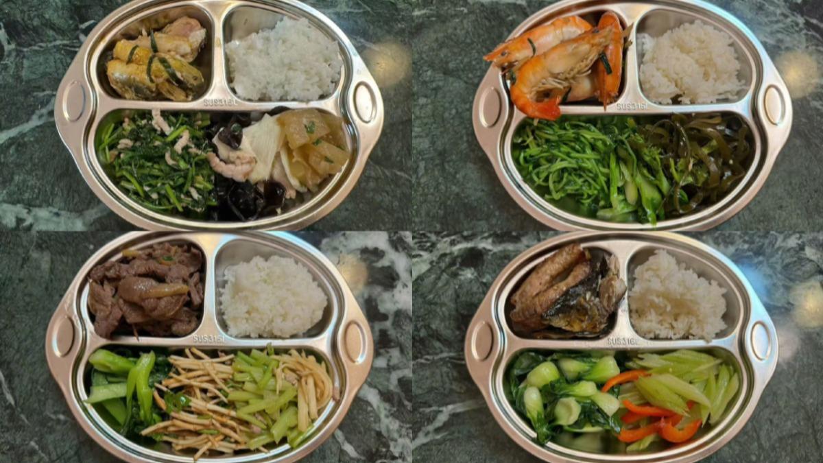 孫儷時常分享自己的「乾淨飯」。(圖/翻攝自孫儷微博)