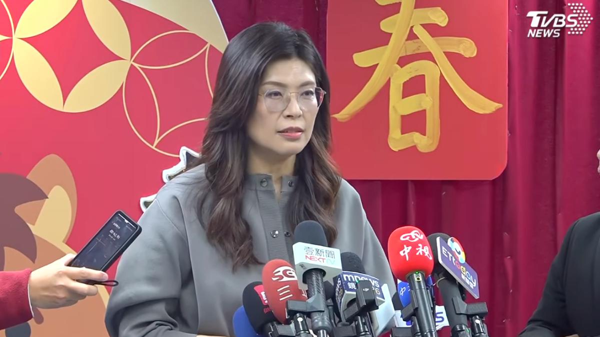 國民黨主席鄭麗文。(圖/TVBS)
