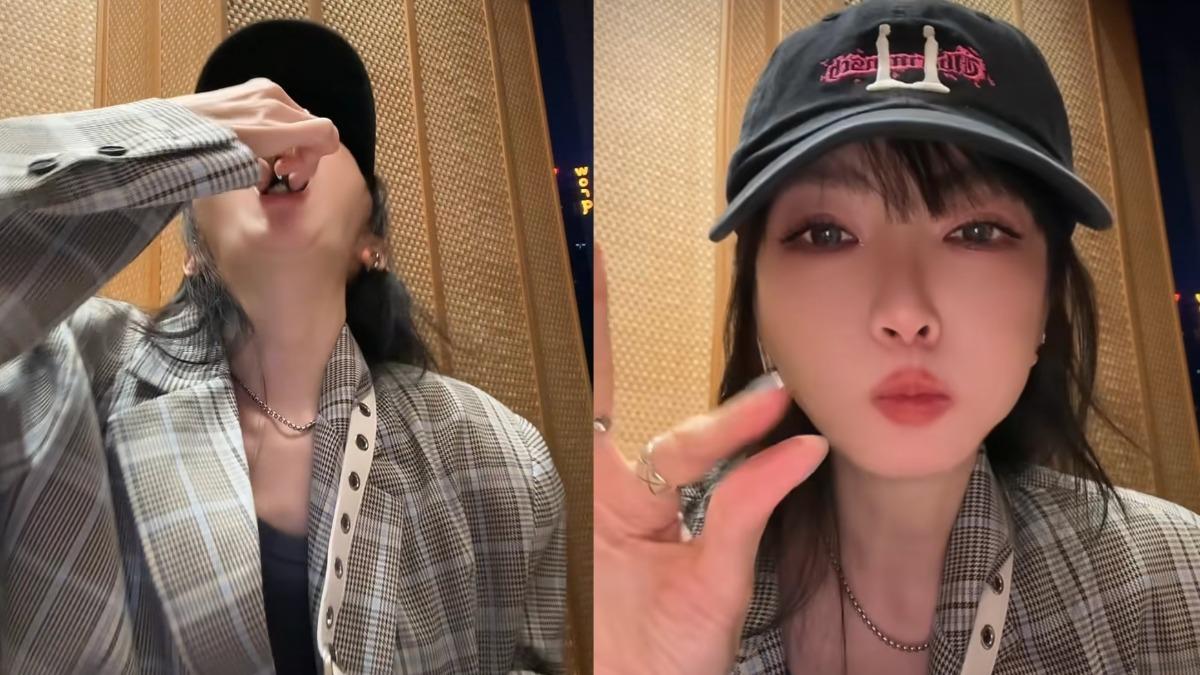 過年連吃5天!謝金燕「炸出雙下巴」畫面曝光 網一看驚呆