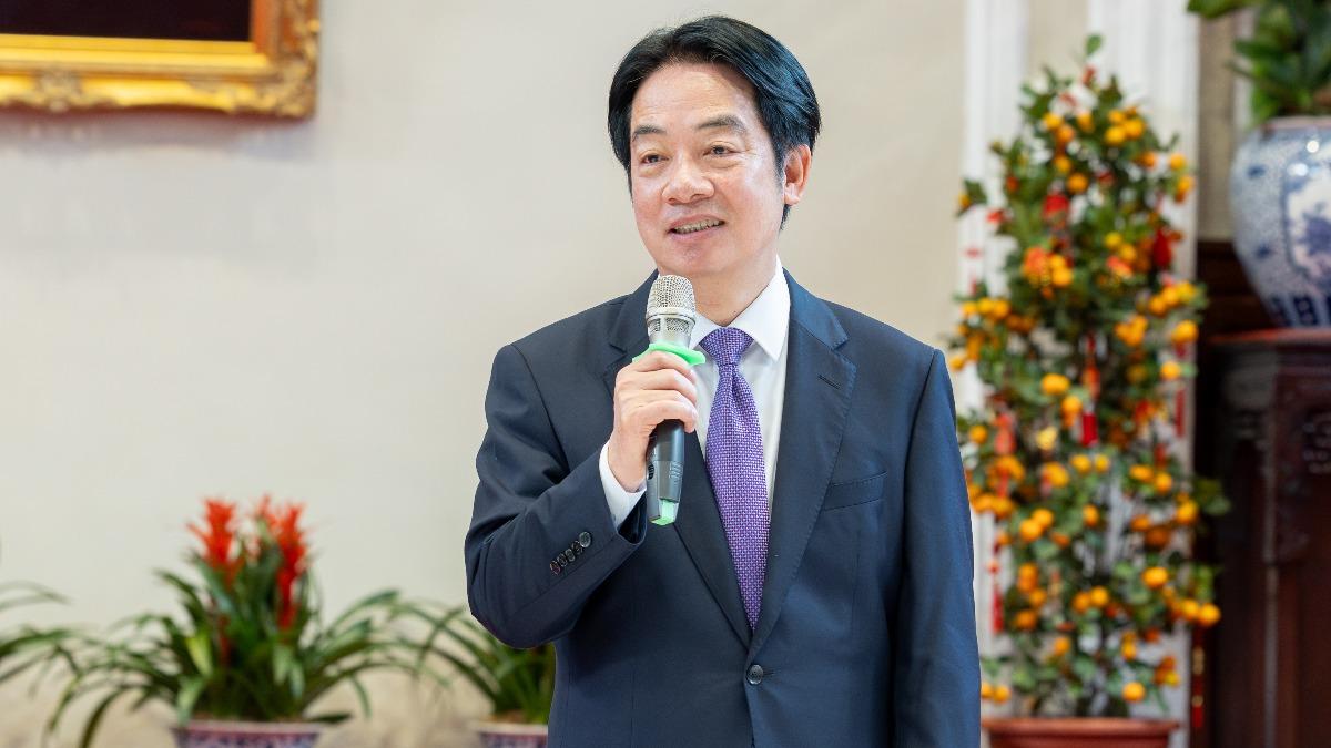 總統賴清德今(23)日邀請五院院長於總統府進行茶敘。(圖/總統府提供)