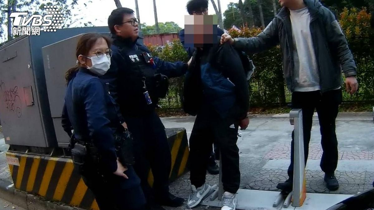 查違停竟揪出毒駕!桃園男拒檢遭警破窗制伏 毒品全現形