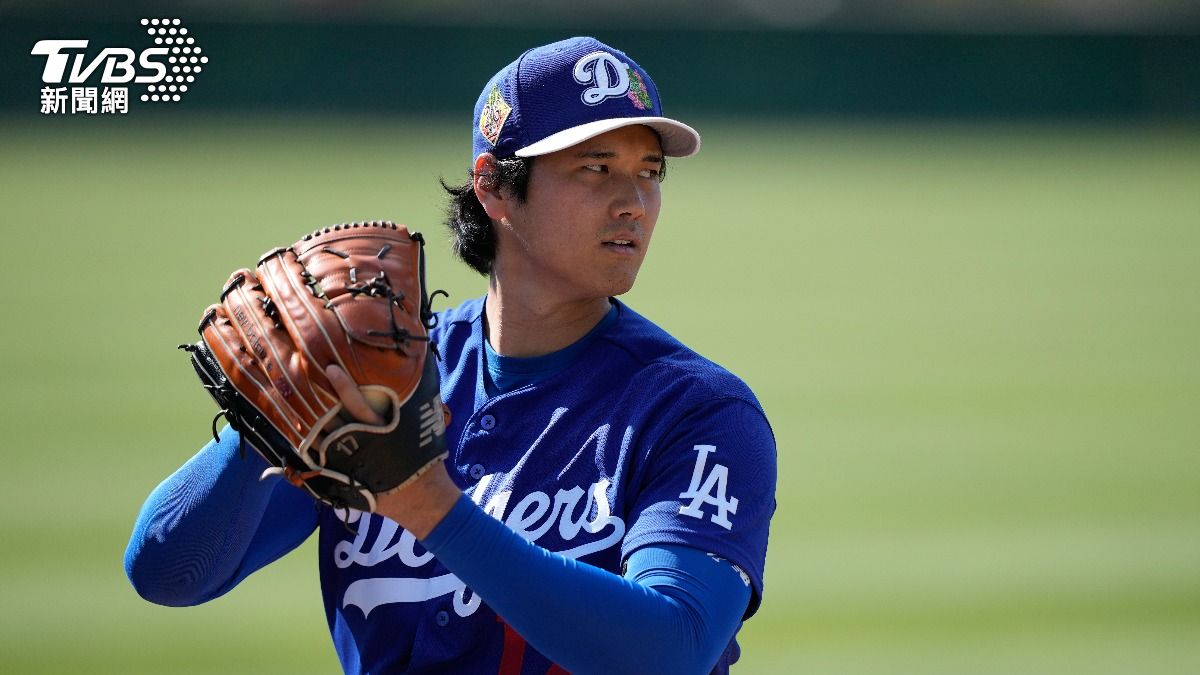道奇隊球星大谷翔平。（圖／達志影像美聯社）