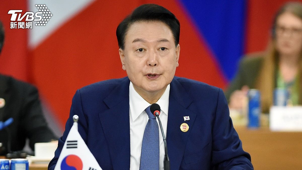 南韓前總統尹錫悅因涉內亂罪,一審被判無期徒刑。(示意圖/shutterstock 達志影像)