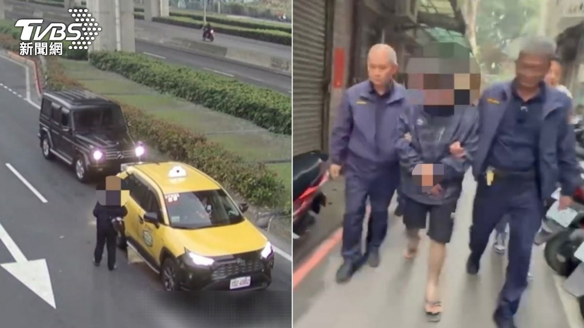 新北男毒駕翻車急搭小黃逃跑！警上門抓人搜出槍毒　下場更淒慘