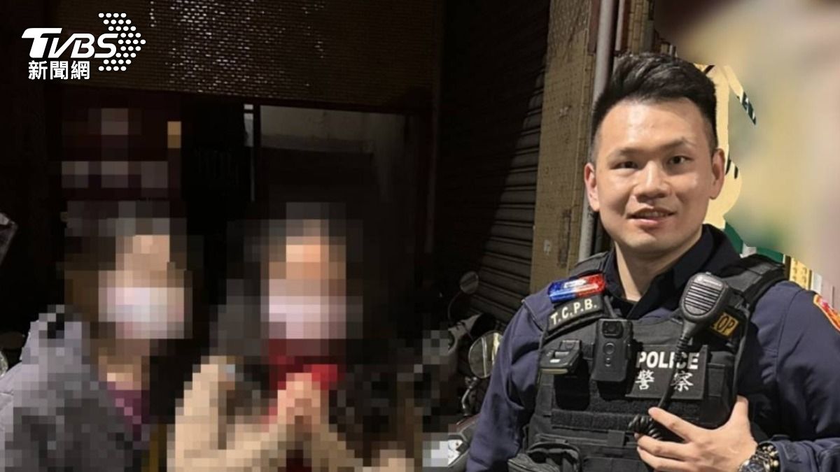 太幸運!台中女大年初三刮中20萬 暖警護鈔送返家