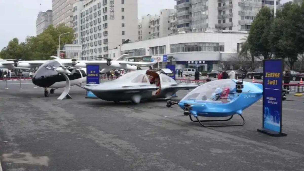 飛行汽車不是夢!4款eVTOL湖北首秀 2026年商用上路