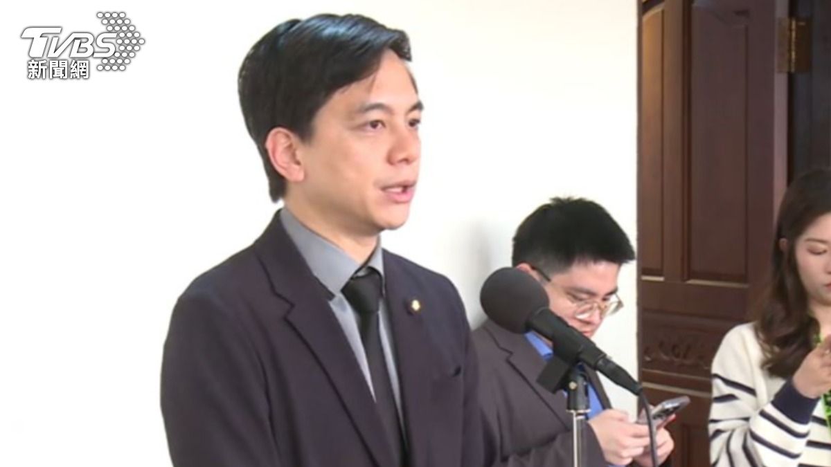 國民黨立委牛煦庭。(圖/TVBS)