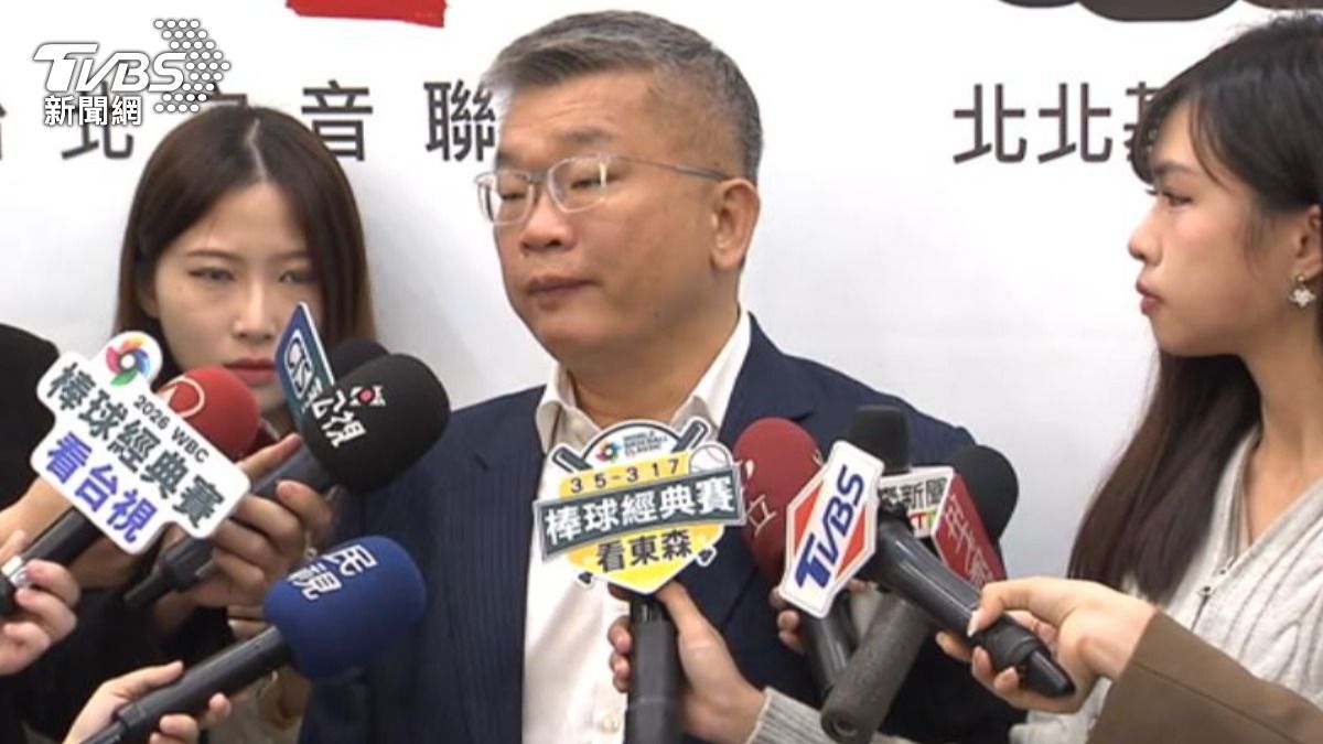 民進黨立院黨團總召蔡其昌。(圖/TVBS)