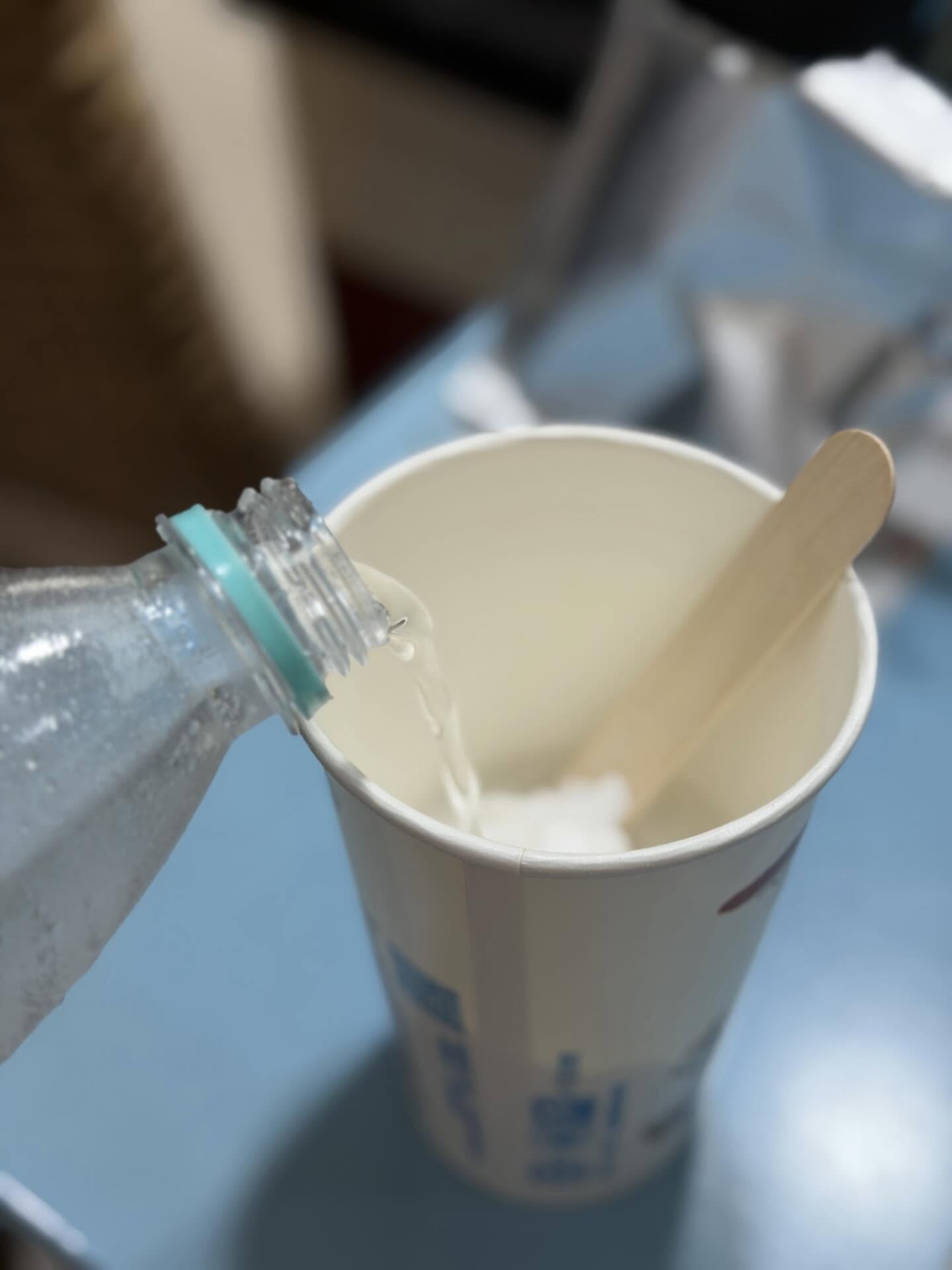 謝京穎接受妊娠糖尿病篩檢。（圖／翻攝自謝京穎Threads）