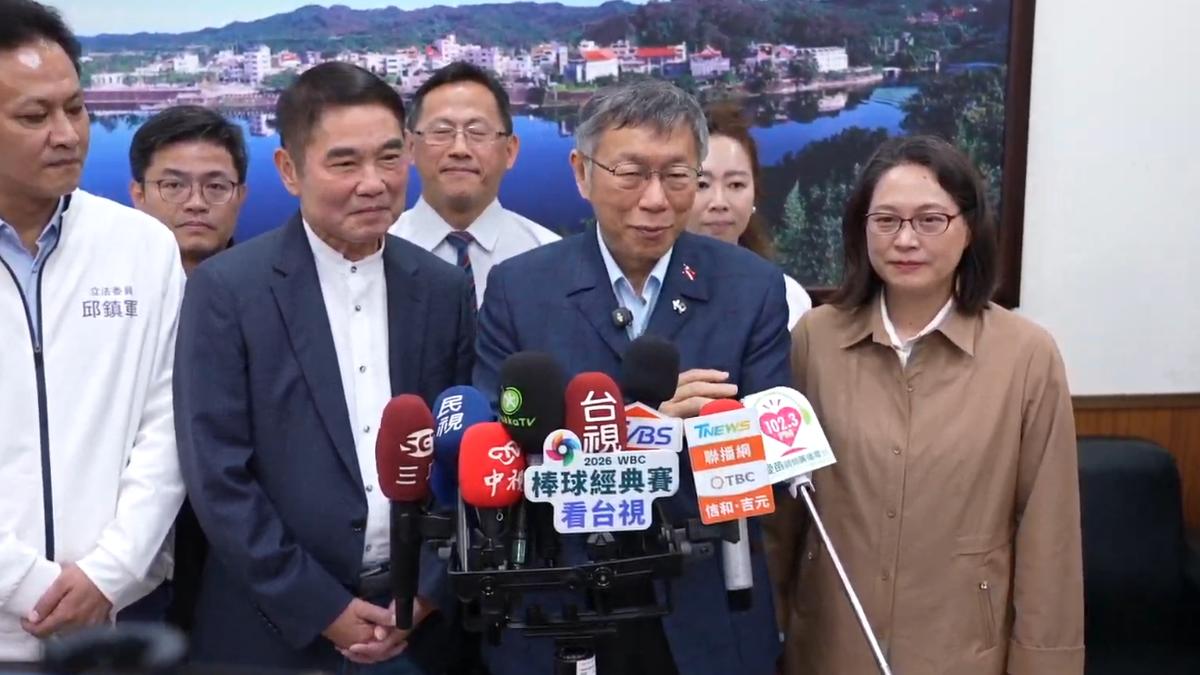 軍購闖關!柯文哲喊「綠白合、藍白合」不重要:不該有立院僵局