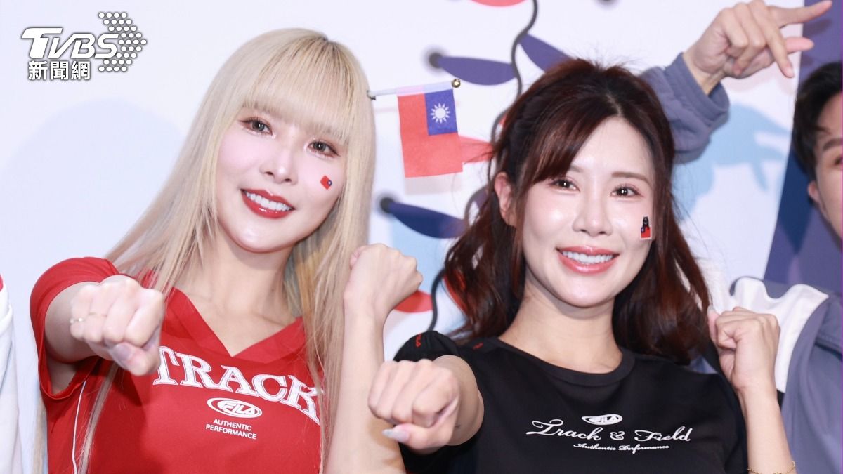 RINA、沐妍不擔心本土女孩人氣受到韓籍威脅。(圖/黃城碩攝)