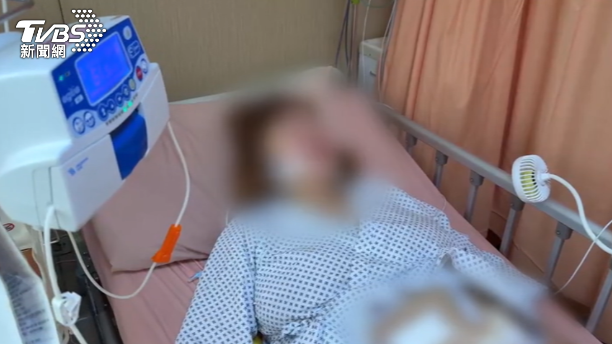 59歲婦抽脂術後腸穿孔。(圖/TVBS)