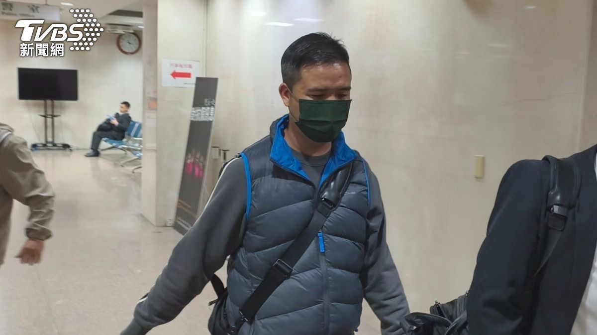 裕田集團合夥人王國忠以100萬元交保並限制出境出海。(圖/陳冠宇攝)