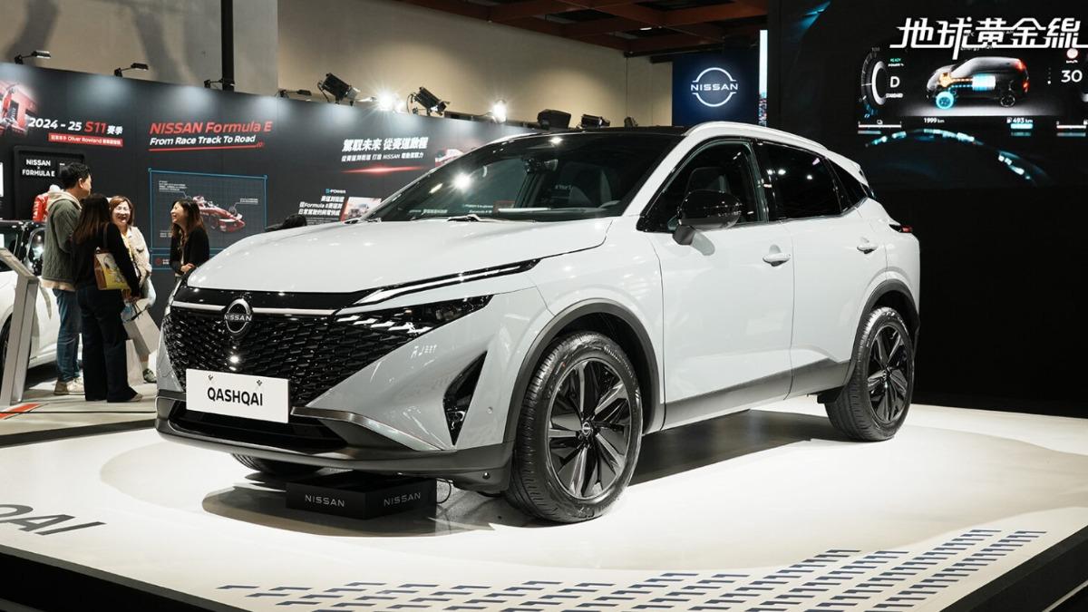 Qashqai e-Power在去年底舉辦的2026台北車展上搶先亮相。（圖／地球黃金線）